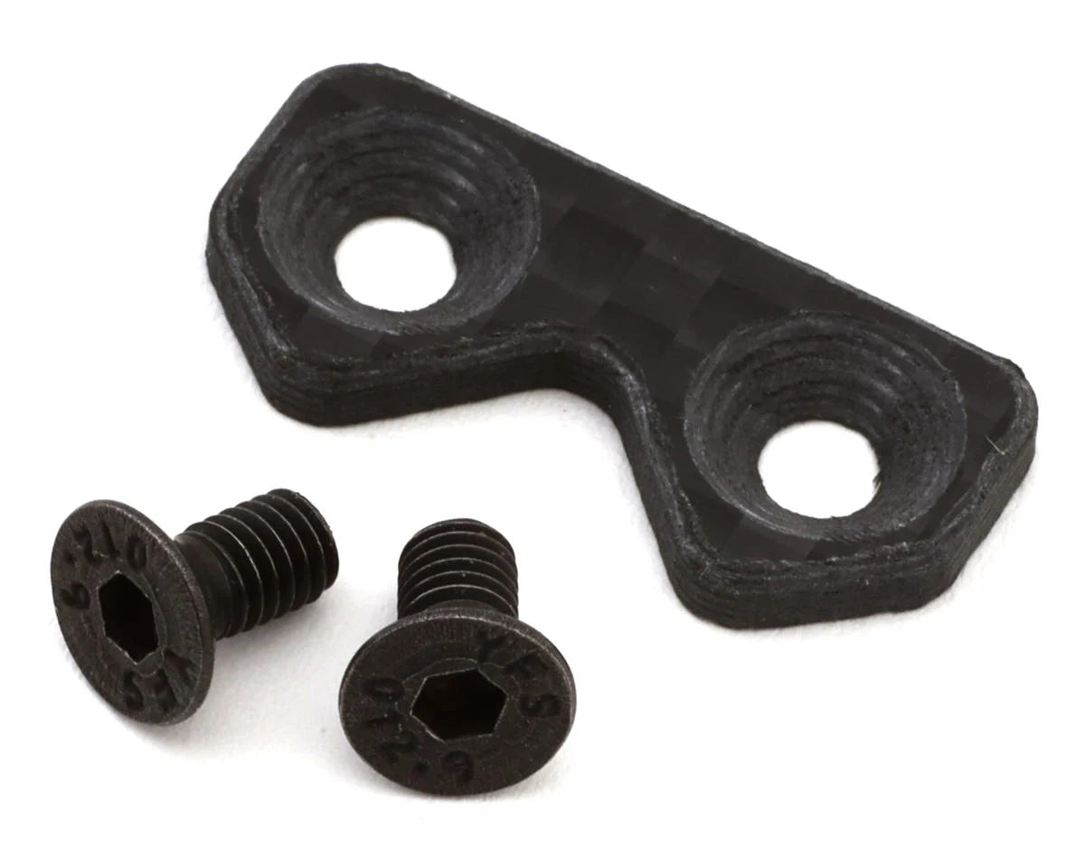 Team Associated - RC10B7 Factory Team Carbon Fiber Front Wing Button - 92485