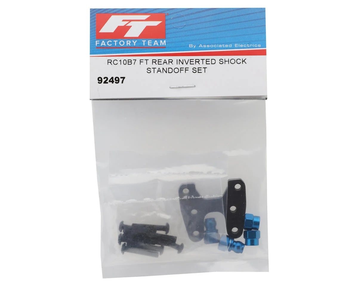 Team Associated - RC10B7 Factory Team Rear Inverted Shock Standoff Set - 92497