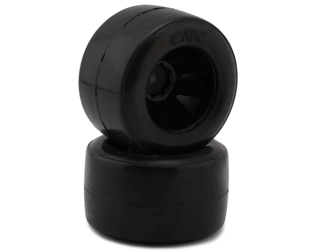 CRC - RT1 F1 1/10 Rear Pre-Mounted Rubber F1 Tire (2) - 23201