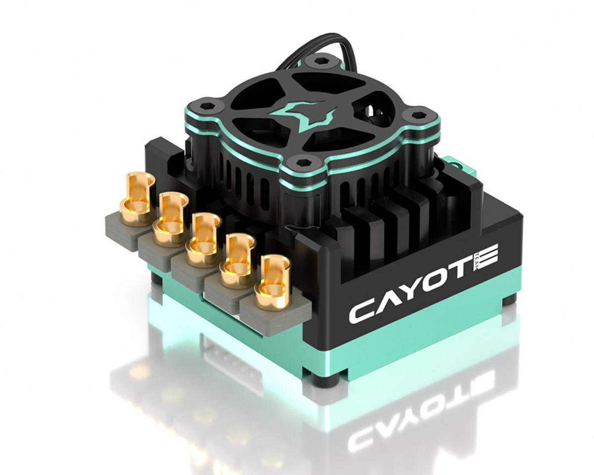 Cayote - Crest RS120 1/10 Stock 120A Sensored Brushless Competition ESC - 11002