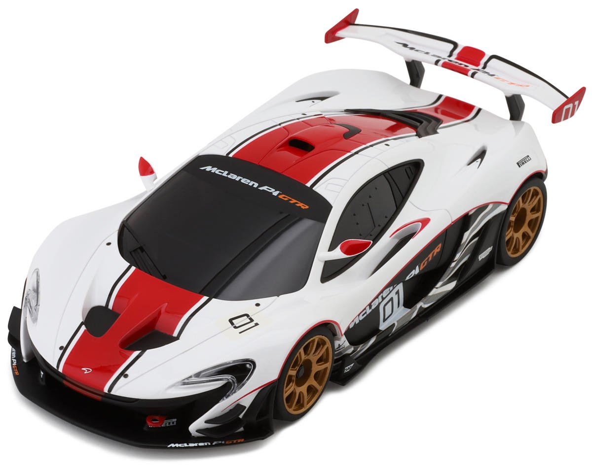 Kyosho - MR-03W-MM McLaren P1 GTR Body (White/Red) - MZP253WR