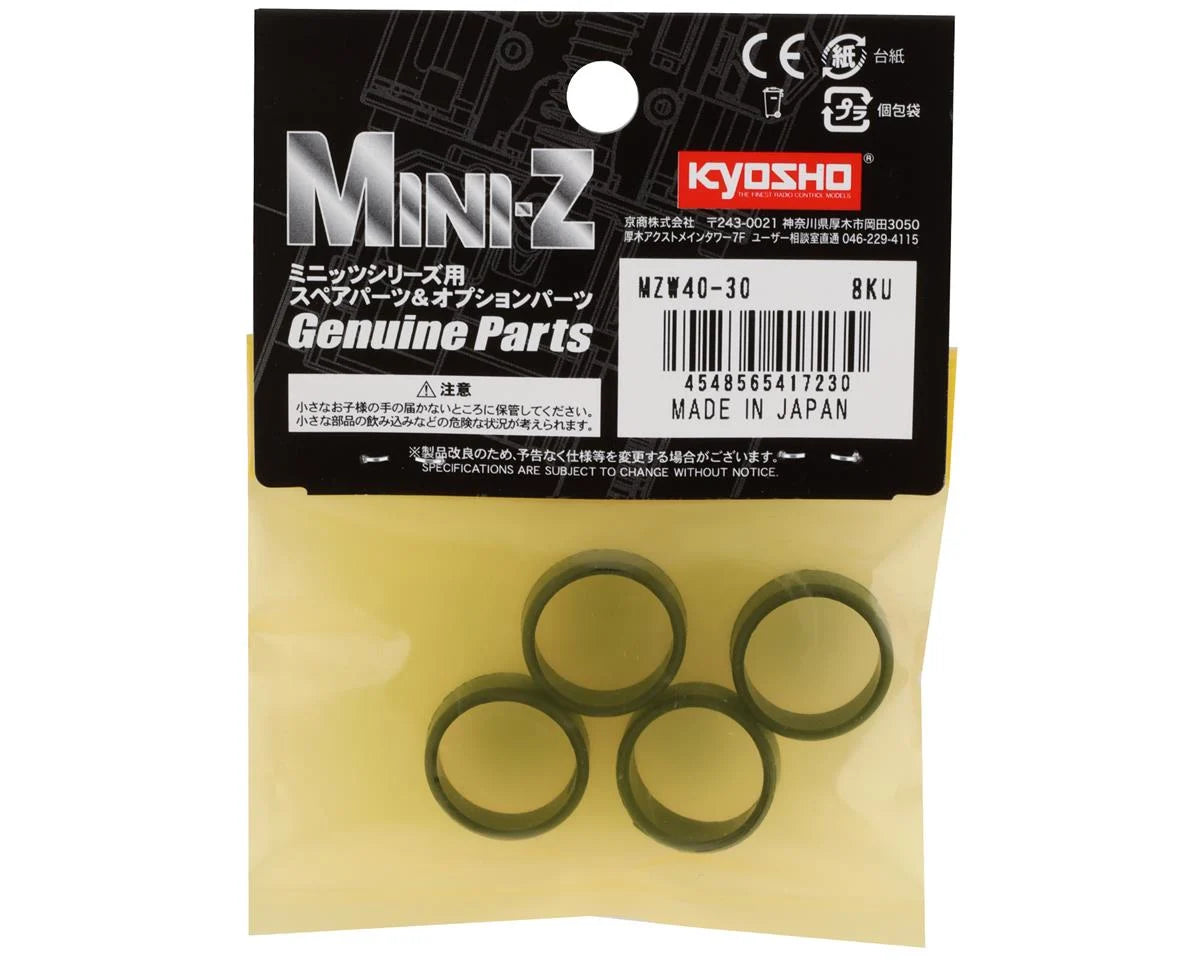 Kyosho - Mini-Z Super Low Height Slick Tire (4) (30 Deg) - MZW40-30