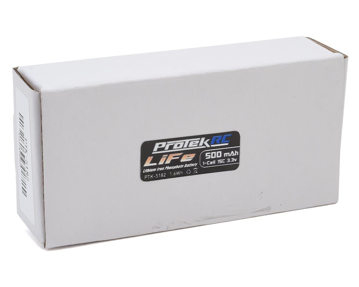 ProTek RC - 2x1S Sport Race 15C Stick LiFe Battery (3.3V/500mAh) (Kyosho Mini-Z) - PTK-5182