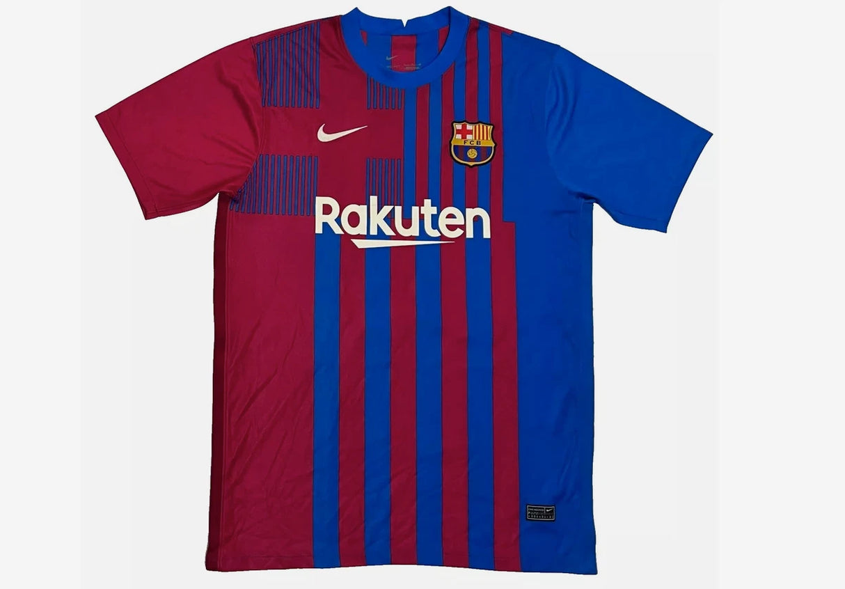 Jordi Alba Signed Nike Barcelona Spain Jersey - BAS Beckett Witness
