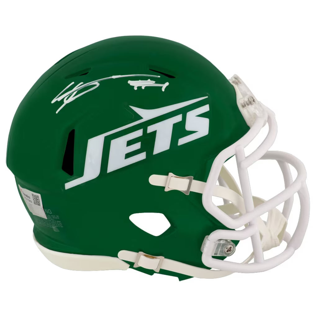 Sauce Gardner Signed Jets Mini Football Helmet - Fanatics
