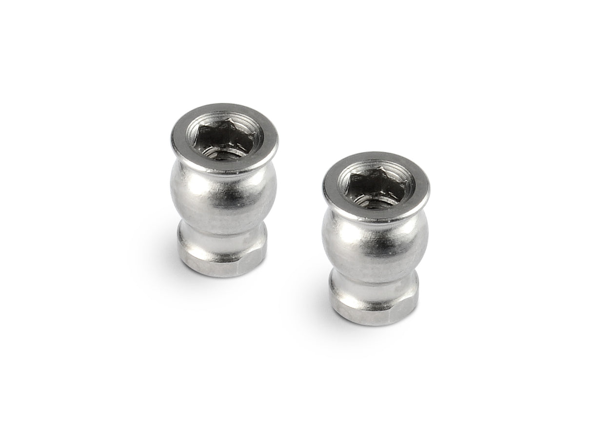 XRAY X4 - LOWER ARM BALL UNIVERSAL 4.9MM WITH HEX - HUDY SPRING STEEL™ (2) - 303251
