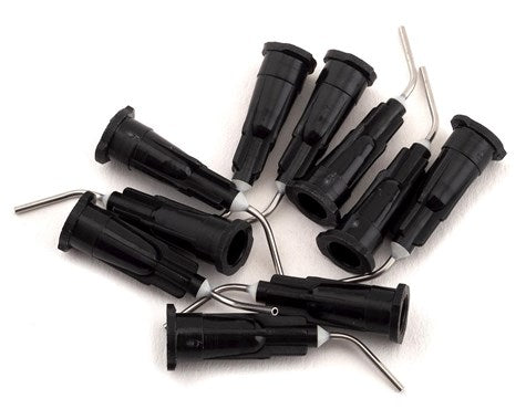 1UP Racing - HD Curved Steel CA Glue Tips (Medium Glue) (10) - 10203