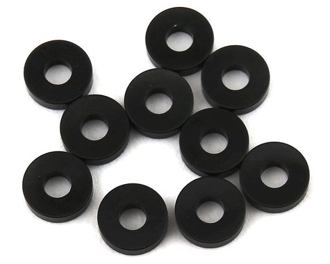1UP Racing Precision Aluminum Shims (Black) (12) (2.0mm)