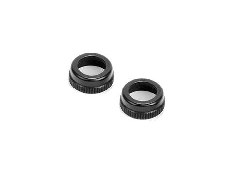XRAY - Alu Cap for XRAY Shock Body Black (2) - 308353-K