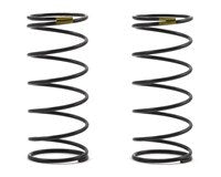 Team Associated RC10 B6.1D 12mm Front Shock Spring (2) (Yellow/4.30lbs) (44mm Long)