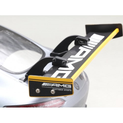 Radtec - GT Aluminium Rear Wing Mount Set, for 1/10