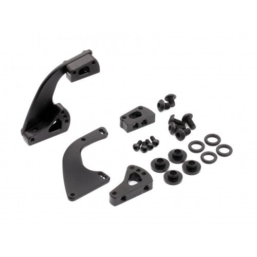 Radtec - GT Aluminium Rear Wing Mount Set, for 1/10
