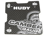 Hudy Graphite 1/10 Touring Quick Camber Gauge (1.5; 2; 2.5)