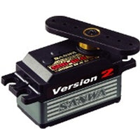 Sanwa SRG-BLS Ver.2 Low Profile Brushless Servo - 0.08s/60deg - 7.6 KG/cm - Alum. Bottom - 6.4v