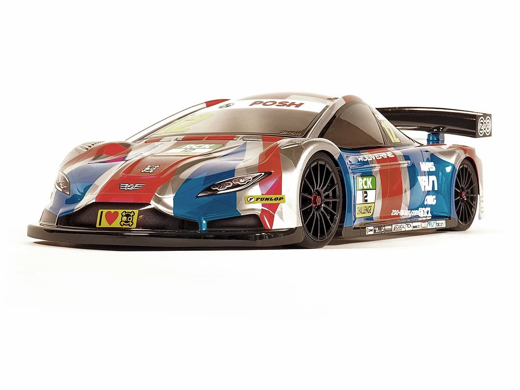 ZooRacing ZR-0011-05 - WOLVERINE - 1:10 Touring Car Body - 0.5mm ULTRA LIGHTWEIGHT