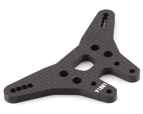 Team Associated RC10B6.3 Carbon Fiber "Wide Gull-Wing" Rear Shock Tower - 91881