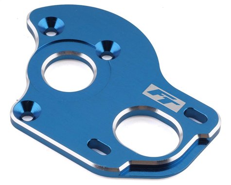 Team Associated RC10B6.1 Factory Team Laydown/Layback 3.5mm Motor Plate (Blue) - 91907