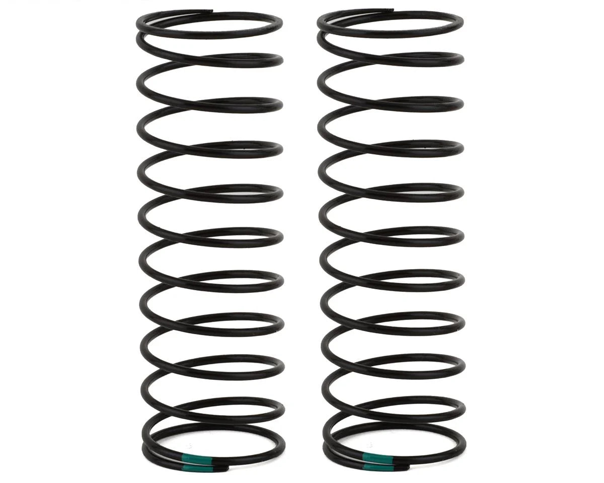 Team Associated - 13mm Rear Shock Spring (Green/1.8lbs) (61mm) - 91947