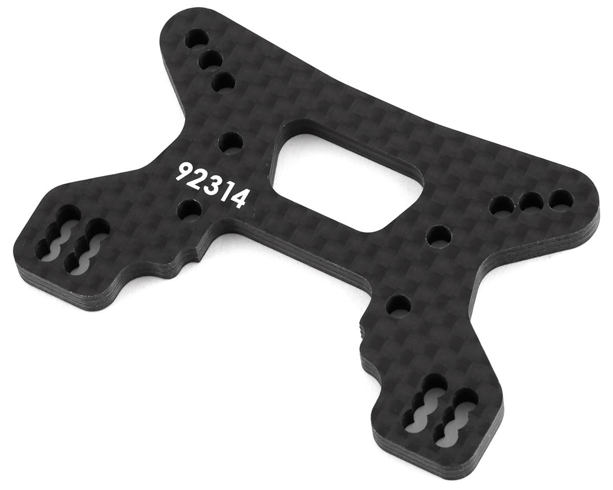 Team Associated - Carbon Front Shock Tower (Gullwing Arm) - 92314