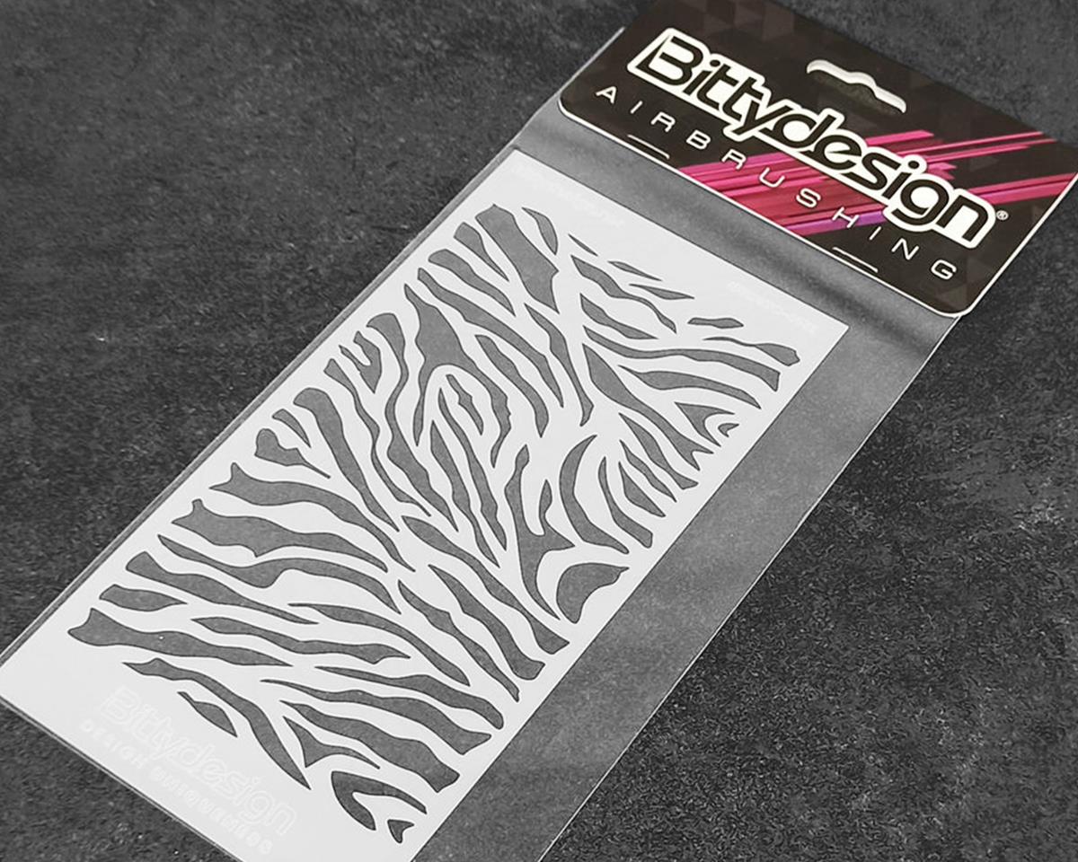 Bittydesign Vinyl Paint Stencil (Zebra) - BDYSTC-016