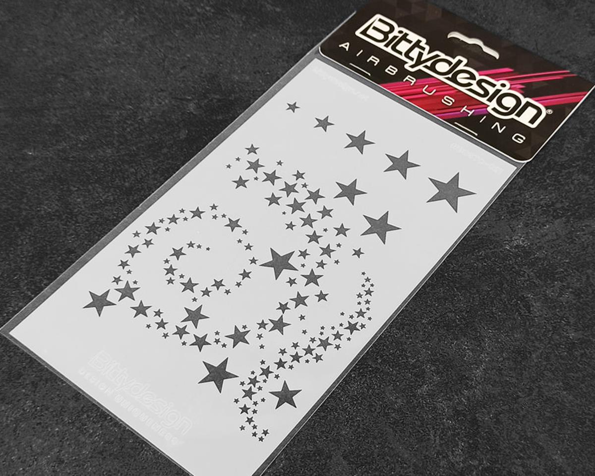 Bittydesign - Vinyl Paint Stencil (Stars V2) - BDYSTC-021