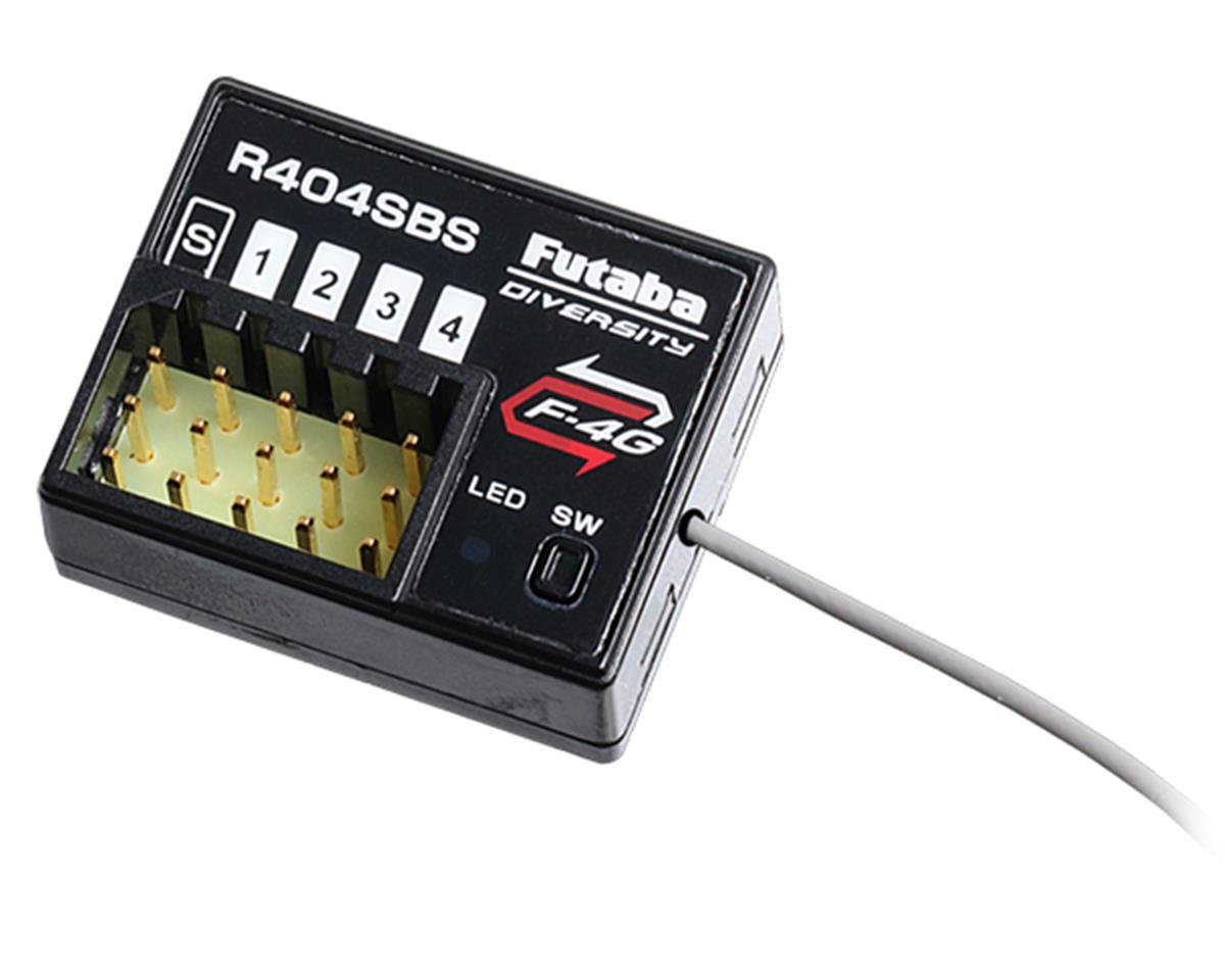 Futaba - R404SBS F-4G T-FHSS 4-Channel 2.4Ghz Telemetry Receiver (SR/T-FHSS/S.Bus2) - 01102364-1