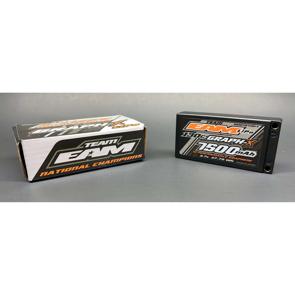 TEAM EAM 7500MAH 1S - 130C Graph-X Lipo Battery - Stock Spec