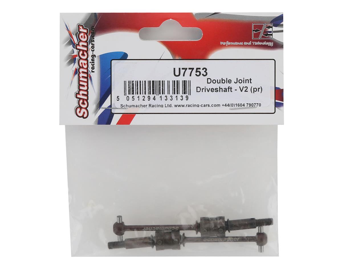 Schumacher - V2 Double Joint Front Driveshaft (2) - U7753