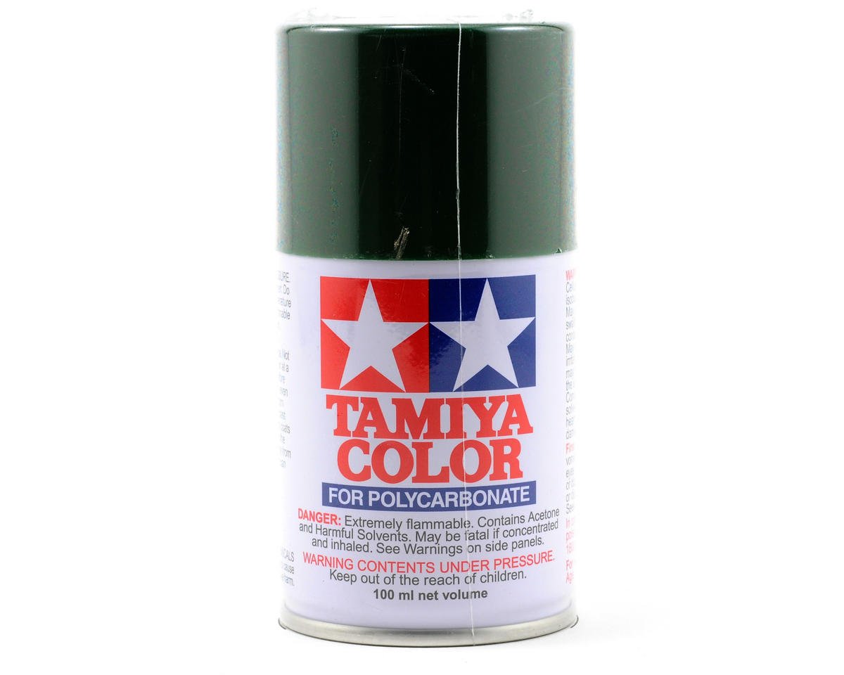 Tamiya PS-22 Racing Green Lexan Spray Paint (100ml) - 86022