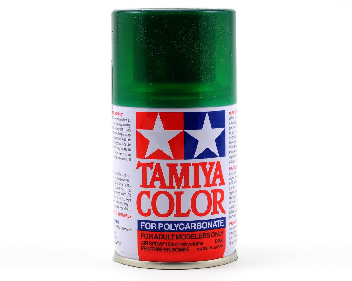 Tamiya PS-44 Translucent Green Lexan Spray Paint (100ml) - 86044