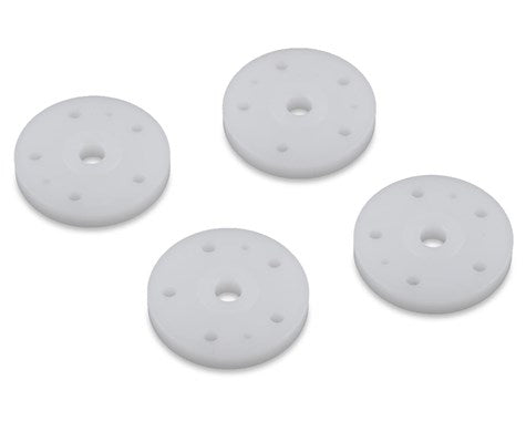 Tekno RC CNC Flat/Flat Shock Pistons (4) (5x1.5mm/2x1.0mm) - 6169