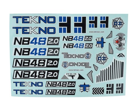 Tekno RC Decal Sheet - 9349