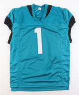 Travis Etienne Jr. - Autographed Jacksonville Jaguars Football Custom Jersey - JSA