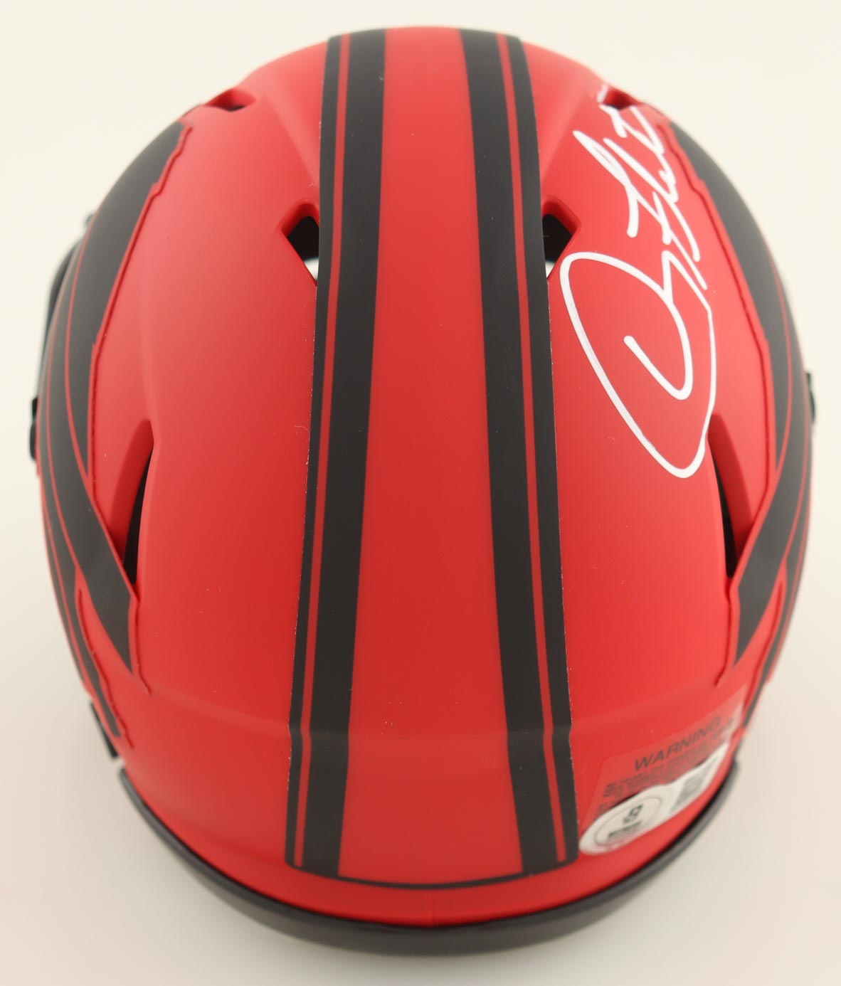 Doug Flutie Signed Bills Rave Alternate Speed Mini Helmet - Beckett