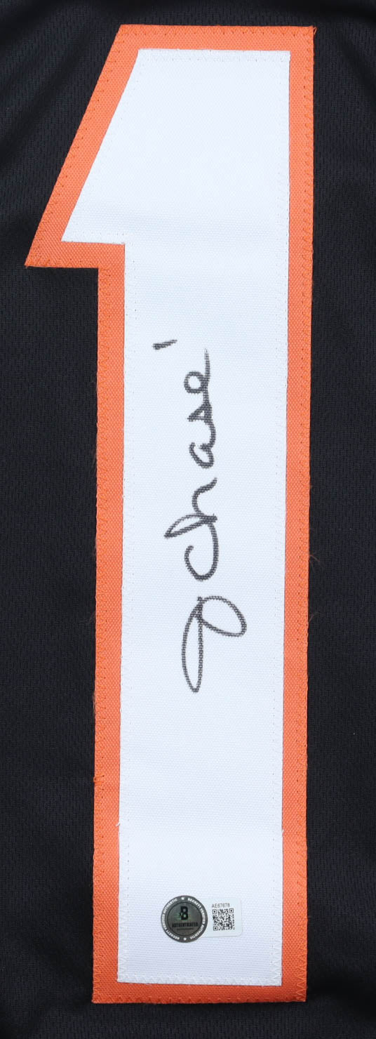 Ja'Marr Chase - Autographed Cincinnati Bengals Football Custom Jersey - PSA