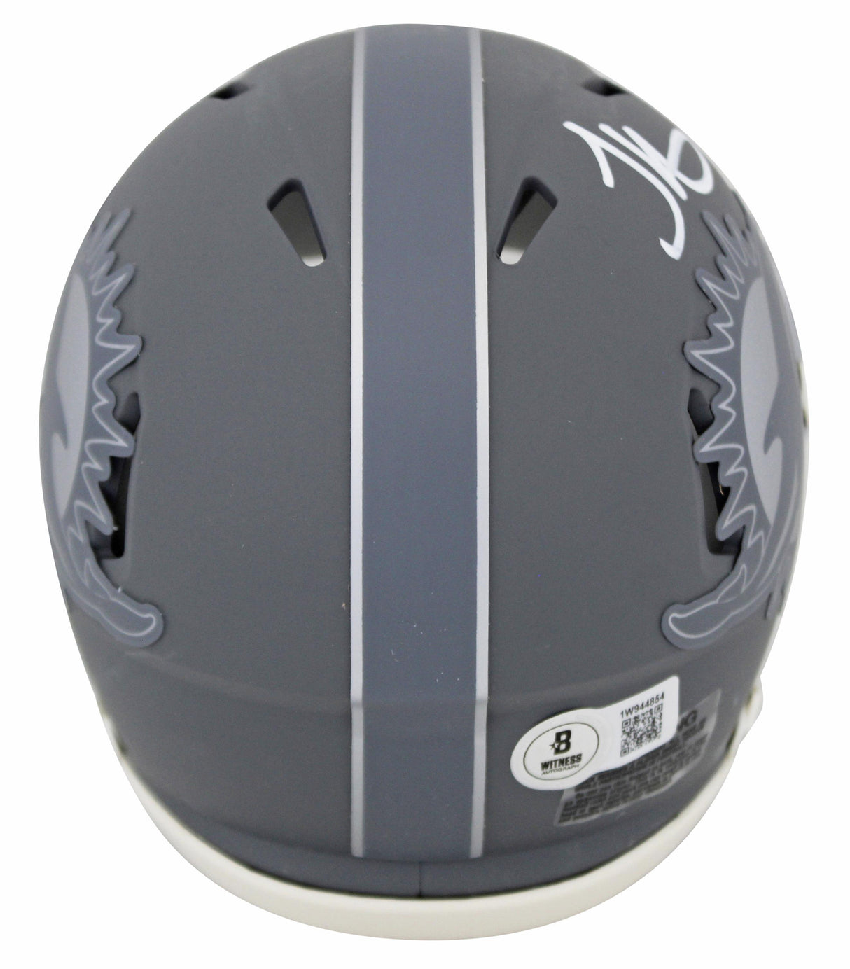 Tyreek Hill Signed Dolphins Slate Alternate Speed Mini Helmet - Beckett