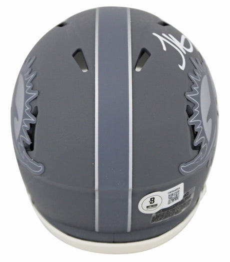 Tyreek Hill Signed Dolphins Slate Alternate Speed Mini Helmet - Beckett
