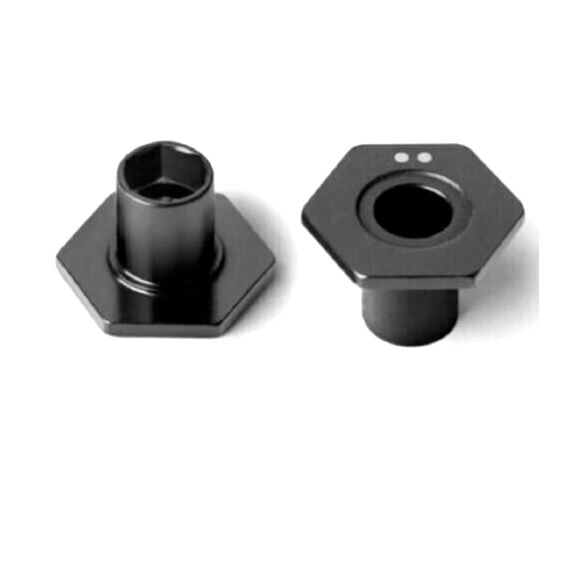 XRAY - ALU WHEEL HUB - SPRING CLIP - OFFSET -0.5MM - SWISS 7075 T6 (2) - 305354
