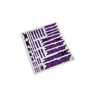 XRAY - STICKER FOR BODY - Purple - 397313
