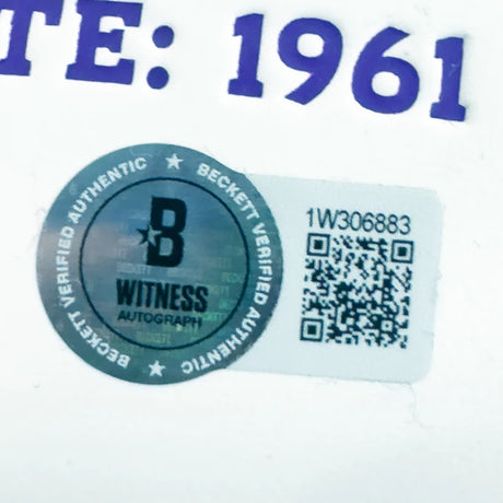 Adrian Peterson Signed Vikings White Logo Football - Beckett Witness