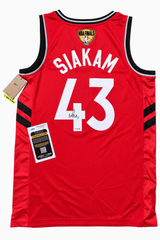 Pascal Siakam - Autographed Toronto Raptors NBA Finals Nike Jersey - JSA
