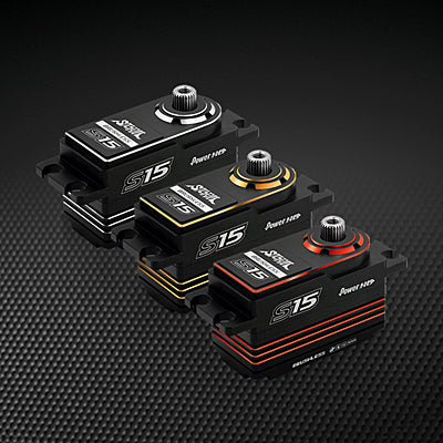 PowerHD s15サーボ Power HD - S15 Silver Low Profile Brushless Servo - S15-Silver
