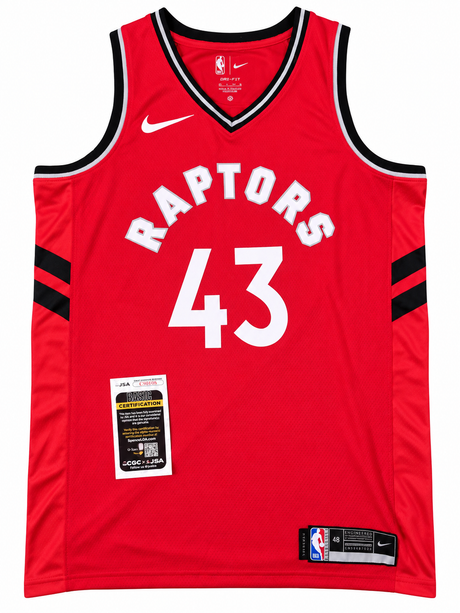 Pascal Siakam - Autographed Toronto Raptors NBA Finals Nike Jersey - JSA