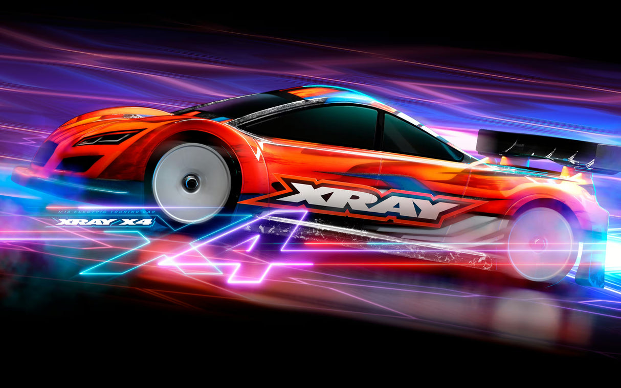 Xray X4 2025 - 1/10 LUXURY ELECTRIC Touring Car - ALU Edition - 300041
