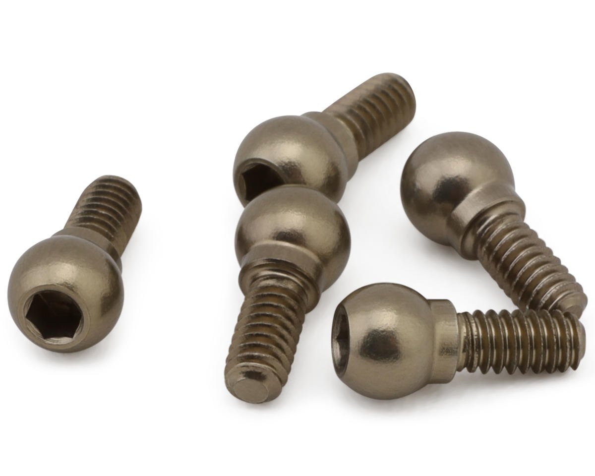 Team Associated - RC28R 3.5mm Ball Studs (5) (2x4mm) - 21646