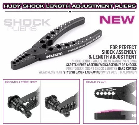 Hudy - SHOCK LENGTH ADJUSTMENT PLIERS - 183070