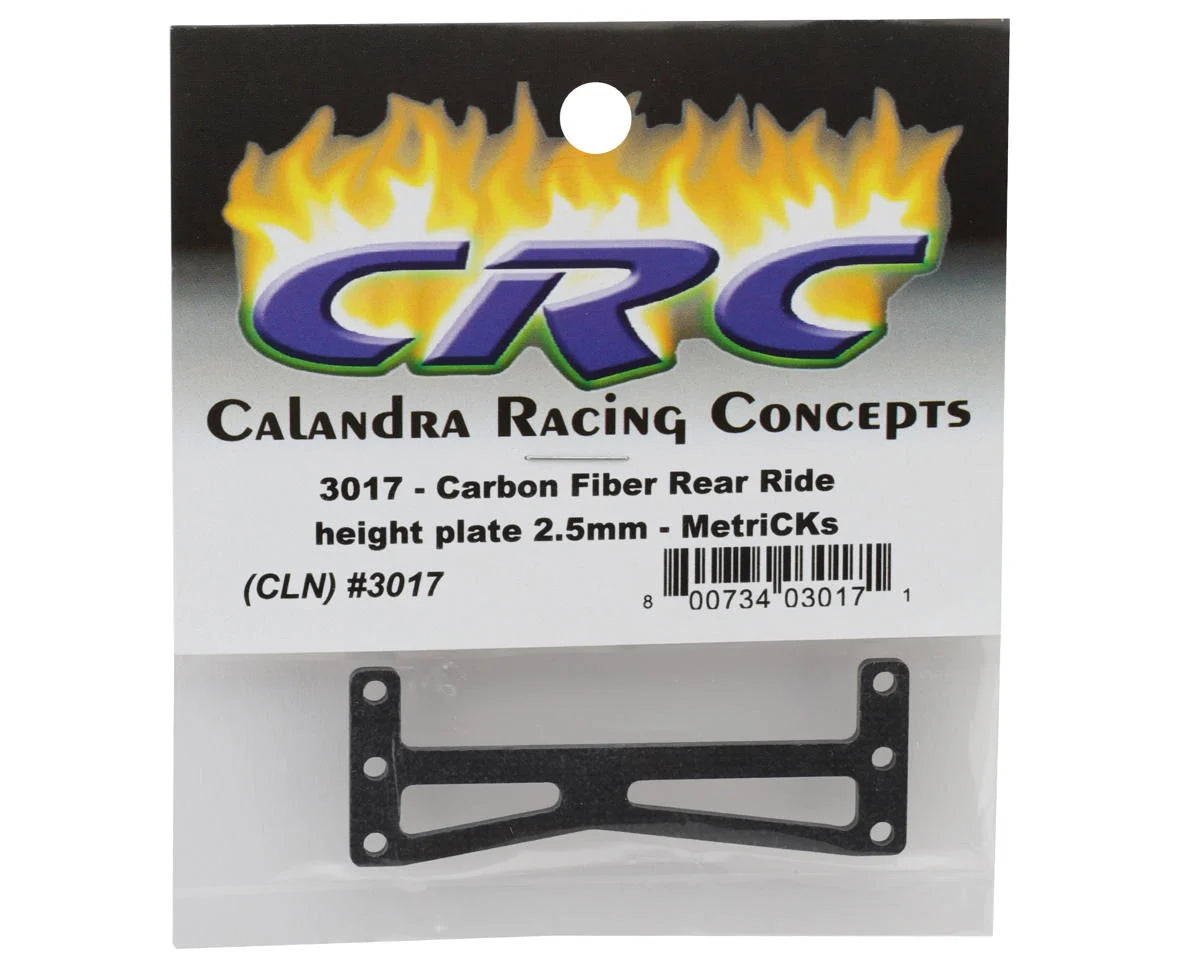 CRC - Carbon Fiber Rear Ride height plate 2.5mm - 3017