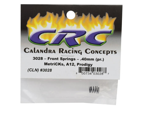 CRC - Front Springs – .40mm (pr.) - 3028