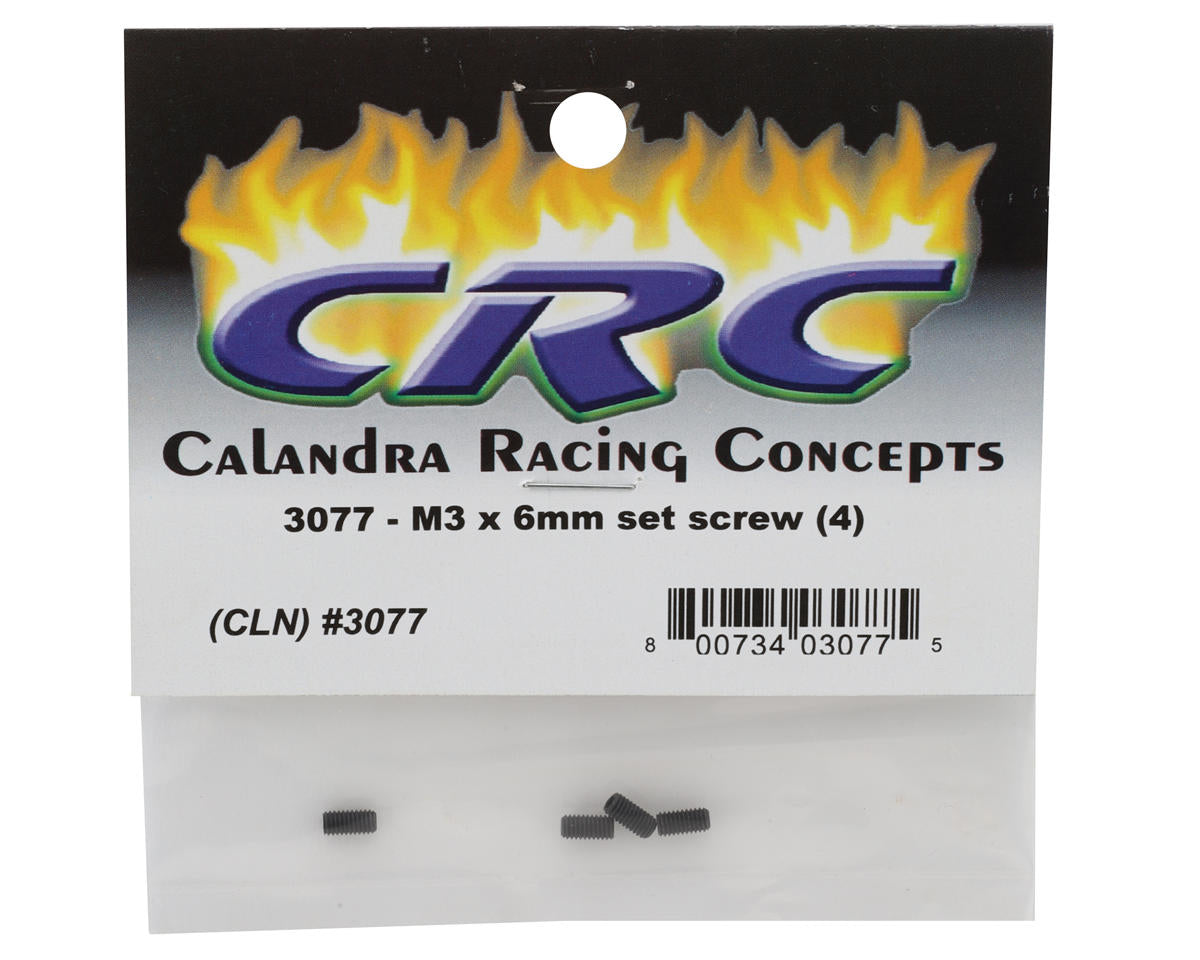 CRC - 3x6mm Set Screws (4) - 3077