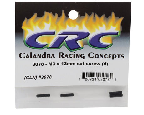 CRC - 3x12mm Set Screws (4) - 3078
